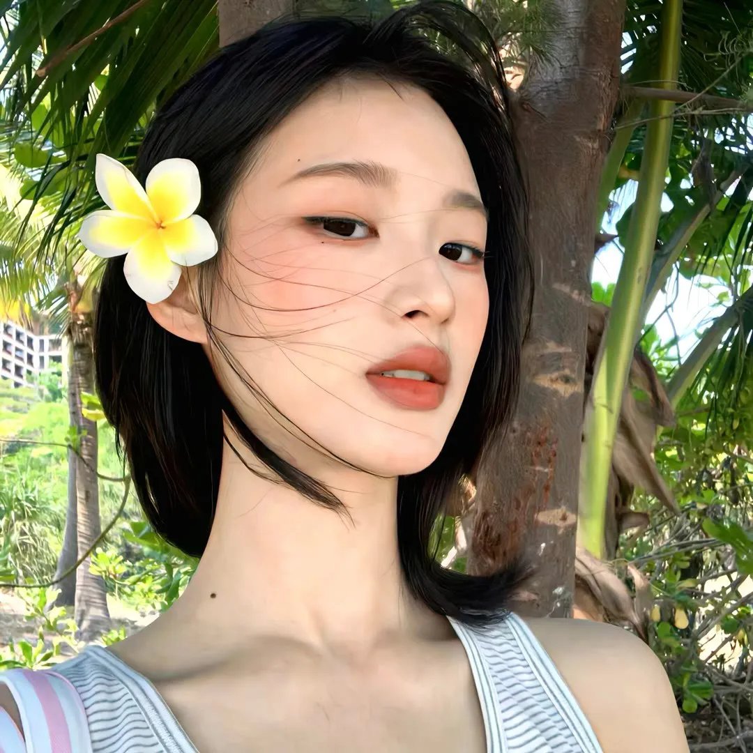 抽象画中的越南少女2